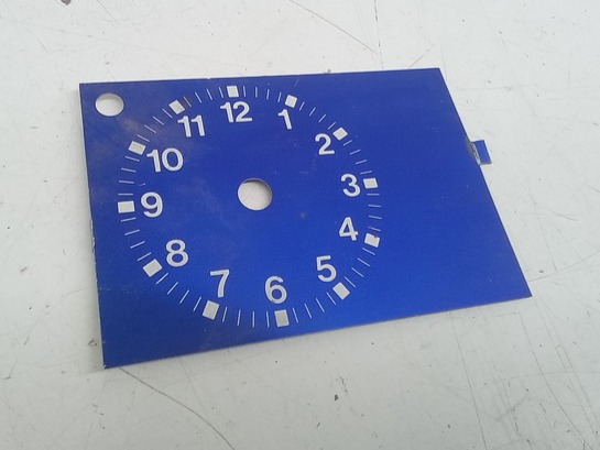 conjunto piezas reloj ambientadas metal 6p 1u